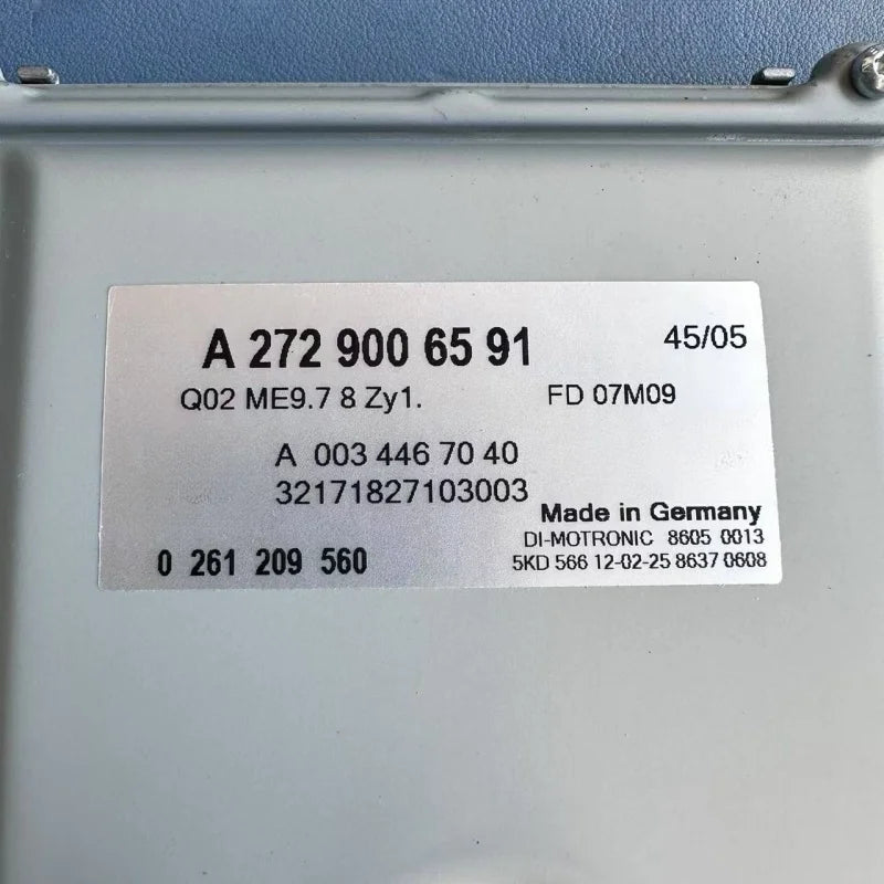 Brand-new E260L 4MATIC Engine Computer Board E300L E200 EL 4 E180L E230 ECM E280 E350 EK E500 ME9.7.8 ECU A2729002700