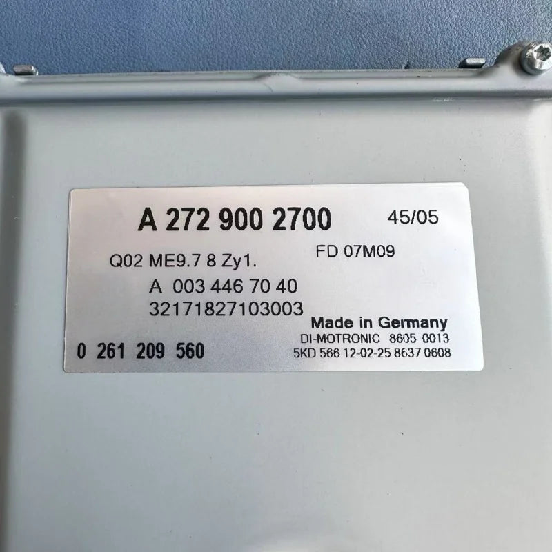 Brand-new C200L ECM Computer Board C260L C180L C Grand Edition C 4MATIC C CGI  C230 ME9.7.8 ECU A2729002700