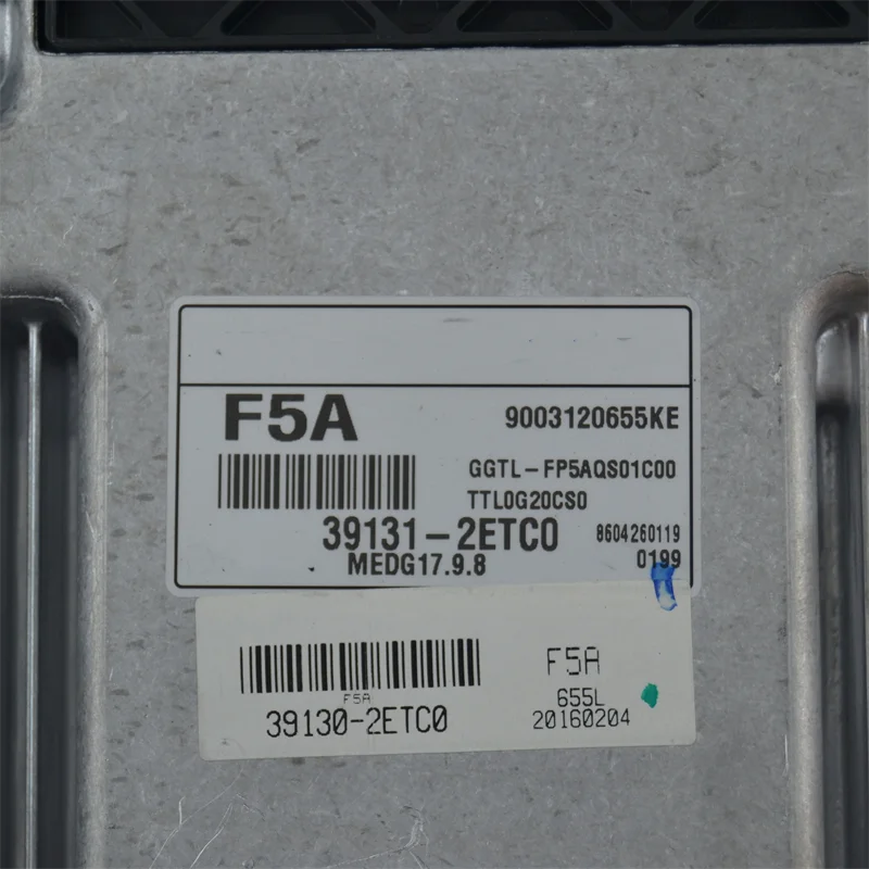Brand-new ECU Engine Computer Board for K5 Sonata Ix55 SANTAFE Tucson 39131-2ETC0 MEDG17.9.8