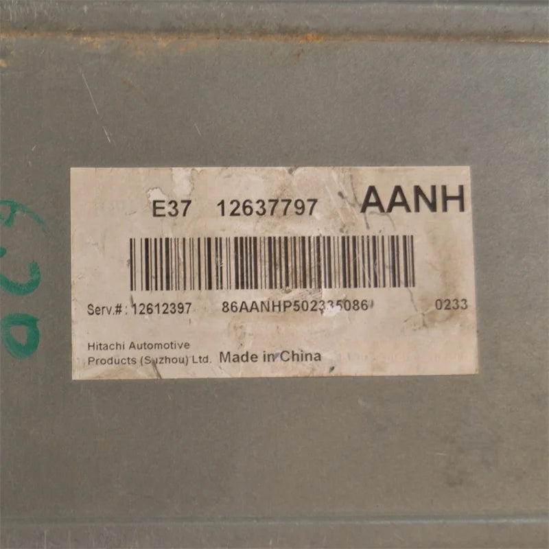 Dismantling Parts Engine Computer Board Malibu Cruze Excelle GT Aveo Epica GL8 E83 12654172 ECU E37 12637797
